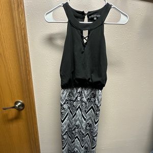 Black& White Maxi dress